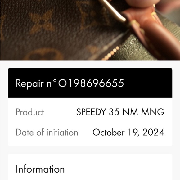 Louis Vuitton Authentic Handbag Speedy 35 - Picture 15 of 16